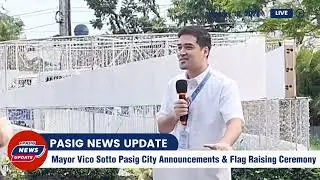 🔵 Mayor Vico Sotto PASIG CITY ANNOUNCEMENTS January 12, 2026
