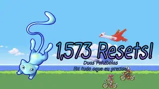 SHINY MEW DEPOIS DE 1,573 RESETS | Pok&eacute;mon Emerald
