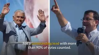 Turkey's ruling party losing after a re-run of the mayoral election