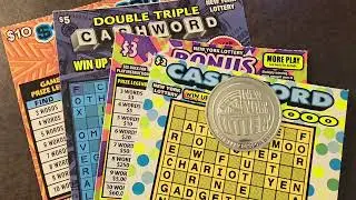 $20 Mixed Cashword Session | Did We Win Money? | LottoManny 😱