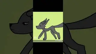 animacja testowa #cats #art #warriorcats #digitalart #drawing #warriors #animation #cat #run #kot