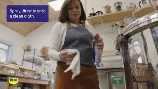 How To Restore Stainless Steel - WD-40&reg; Multi-Use Product (WD-40&reg; Smart Straw&reg; / WD-40&reg; EZ Reach&trade;)