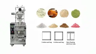 3 sides seal packing machine | powder packaging machine
