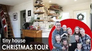TINY HOUSE Christmas Tour!