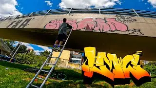GRAFFITI MISSION / exploring the City / friends food n&rsquo; party / graffiti technique