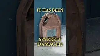 Destroyed! Albany Post Marker in Peekskill, NY