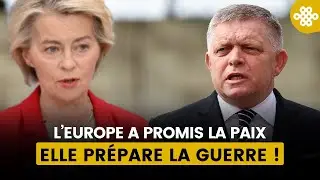 ROBERT FICO ACCUSES: &ldquo;THE EU HAS BECOME A WAR MACHINE!&rdquo;