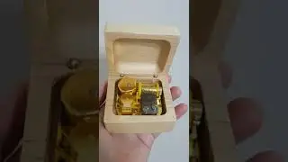 Custom drawing music box (orgel) - Happy birthday to you