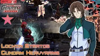 Lockon Stratos Gundam Heavyarms  8⭐️Mission :DW Gundam Reborn (RPCS3)