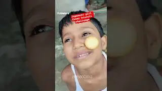 🇯🇵 Japanese Girl&rsquo;s Funny Biscuit Eating Challenge 🍪😂 | TuhinHub Viral Game #shorts #funny #viral