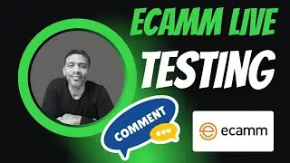 Ecamm Live Testing: Testing OnScreen Comments