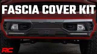2019-2021 Chevrolet Silverado 1500 Front Fascia with LED Strips