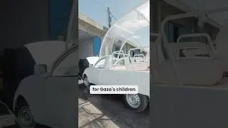 Pope Francis&rsquo; Popemobile Transformed into Mobile Health Clinic for Gaza Children