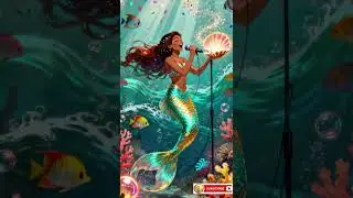 Waka Waka 🌍mermaid Singing Shakira Song Colorful & Energetic Performance