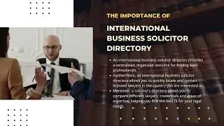 Join an Online Legal Directory| Online Directory of International Solicitors|
