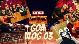 🍷Las Olas !! Las Olas Celebrities Club💃 !! Baga Beach !!❤️ Goa Series 03 !!2022 Best Club In Goa..🤩