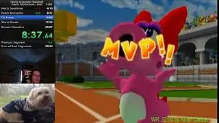 [WORLD RECORD] Mario Superstar Baseball Mushroom Level Any% WR: 21:42 (Yoshi) [MattyIce]