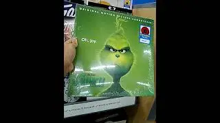 The Grinch on Vinyl #grinch #vinyl #vinylrecords #walmart