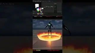 Учебное пособие по созданию объемного огненного кольца в Unreal Engine 5 Niagara.