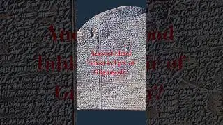 Ancient Flood Tablet in Epic of Gilgamesh? #history #flood #truth #king #gilgamesh #cuneiform #iam