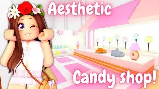 *Aesthetic* Candy Shop Building Hack in Roblox Adopt Me!
