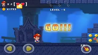 Super Bobby - Level 5 new Super Mario fun mobile game gameplay #gaming #gameplay #supermario