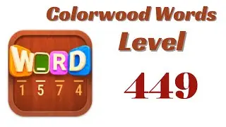 Colorwood Words Level 449 Answers | Colorwood Words - Cryptogram