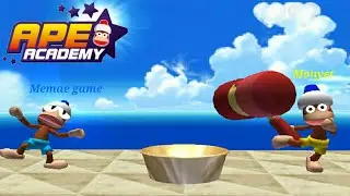 Game Seru Multiplayer Ape Escape Academy Mode  ad-hoc Final Gameplay Playstation Portabe Part 2