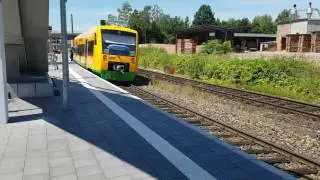 Roding Bahnhof. OPB von Lam nach Schwandorf