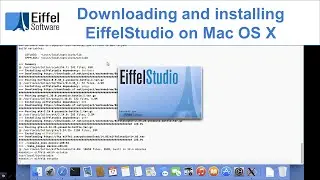 Загрузка и установка EiffelStudio на Mac OS X