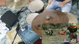 Ninja Sentai Kakuranger - Cr&eacute;ditos YouDubb (vers&atilde;o Brasileira) Drum Cover