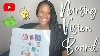 NOT YOUR AVERAGE VISION BOARD I My 2022 nursing goals