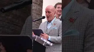 Ron Oliver -Speaking at Udo Kier&rsquo;s Palm Springs Walk of Stars Dedication 01.03.2020