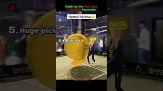 Ranking The Funniest Pickleball Moments! 🥎😜 #ranking #PickleballLaughs #shorts