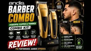 Обзор набора Andis Barber Combo &mdash; мощной машинки для стрижки и триммера