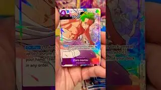 Rate it or Hate it! (One Piece Zoro alt art) #onepiece #onepiecetcg