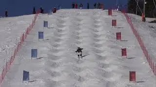 Nick Page FIS Nordic Open Are, Sweden Finals Run Freestyle Moguls April 13 2019