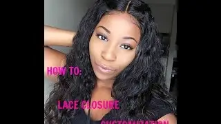 How to customize a closure