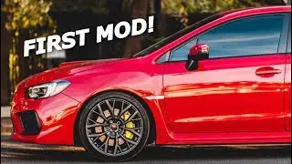 Установка ПЕРВОГО МОДА на новый STI 2018 года!
