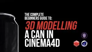 Cinema4D Basics - The Complete Beginners Guide to: 3D Modelling in Cinema4D with Redshift