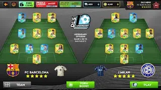 DLS 25 | FC BARCELONA VS INTER MILAN VS ASTON VILLA | LEGENDARY DIVISION🔥