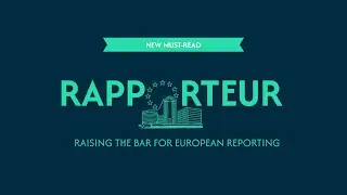 Rapporteur, EU politics delivered free to your inbox daily