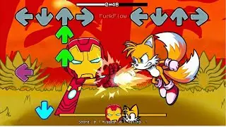 [SWAP] FNF Sonic Tails vs Sprunki Iron Man Sings Chasing (Incredibox Sprunki)