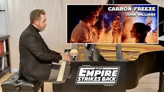 John Williams: Carbon Freeze | The Empire Strikes Back (piano cover with film)