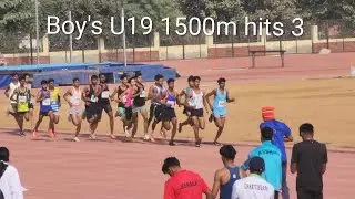 National Athletics Gama Haryana Bhiwani | Boy's U19 1500m | hits 3