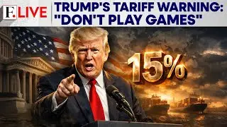 Trump Unleashes 15% Tariff, Warns Nations That &ldquo;Play Games&rdquo; After US Court Ruling | Firstpost Live