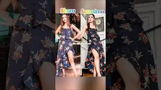Maera mishra 🆚 Other Actress Samedress👗 Part-1 #shorts #maeramishra