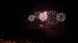 Großfeuerwerk in Bernkastel Kues zum Weinfest der Mittelmosel 2025 [4K]