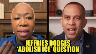 WATCH: Hakeem Jeffries REFUSES to Say 'Abolish ICE,' Dodges Questions in Heated Debate