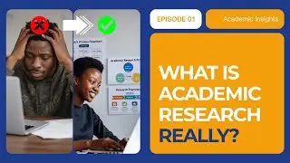 What is Academic Research REALLY? (Most Students Get This Wrong) I Academic Problem Solver